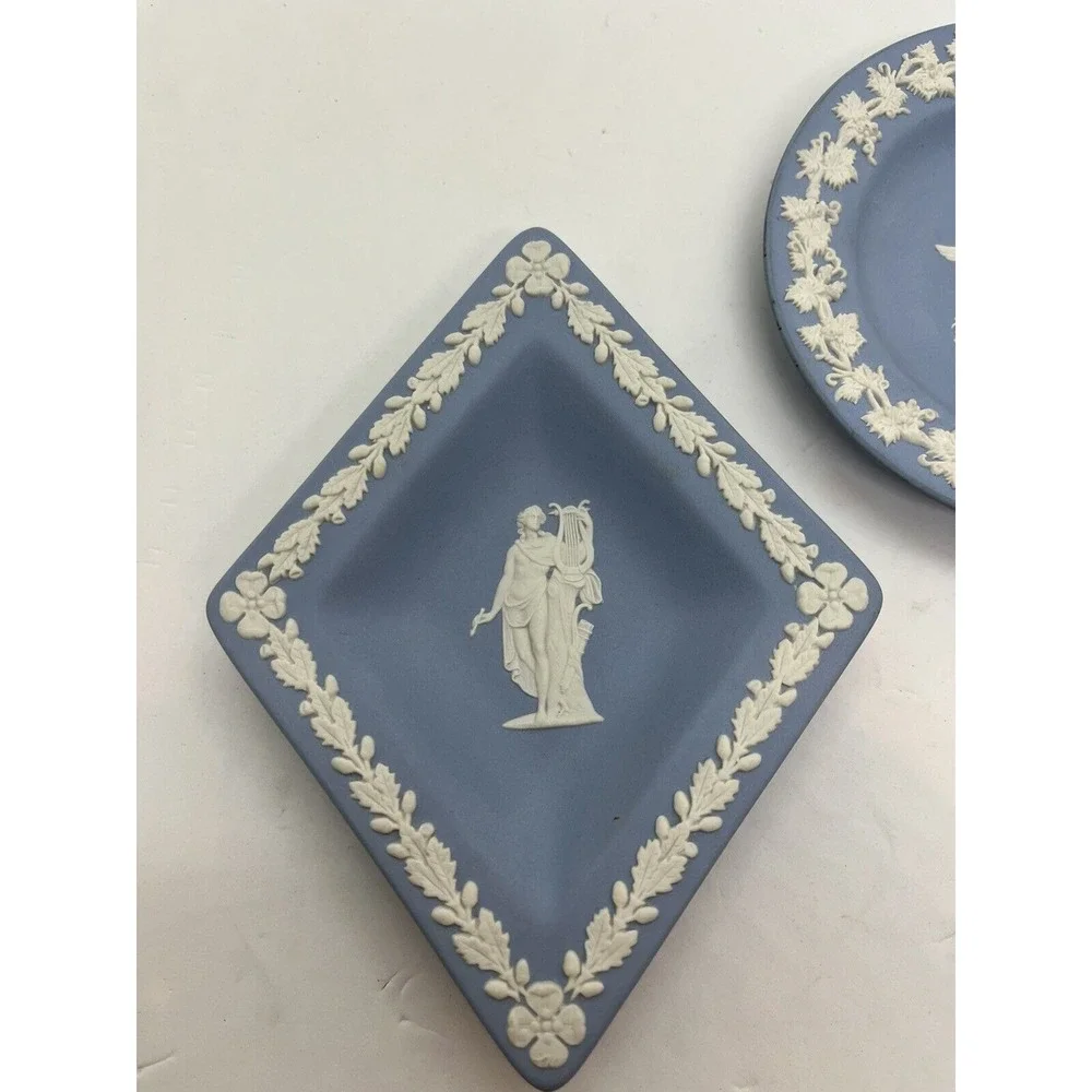 Two‎ Wedgwood Small Plates Signed By John H. Wedgwood March 27, 1989